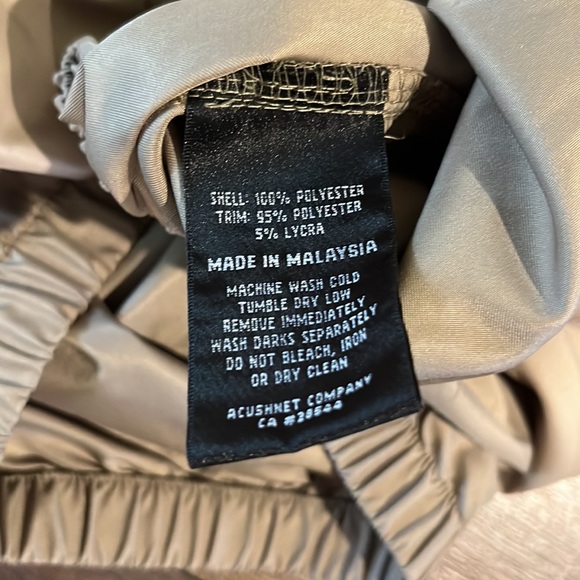 FootJoy tan windbreaker size large - Picture 8 of 8